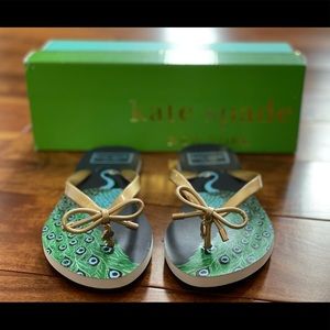 ♠️ Kate Spade Nova Flip Flop- flamingo 🦩 like new